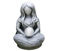 Mother Earth Art Statue, Moon Goddess Statue Ornament, Moon Goddess Abstract Art Statue, Mother Earth Natural Moon Statue, Good for Mother's Day, Earth Day, Riastvy