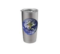 Mother Earth as seen from Space Stainless Steel Insulated Tumbler