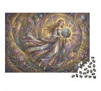 Mother Earth Fusion Art 1000 Piece Jigsaw Puzzle,Adults & Kids 14+,Gift Idea,Stress Relief,Impossible Challenge,Home Wall Decor,Premium Cardboard,Educational Toy 38x26cm
