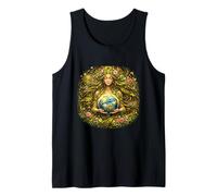 Mother Earth Goddess Nature Art Devine Feminine Energy Tank Top