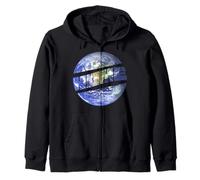 Mother Earth Our Home In This Vast Universe Zip Hoodie