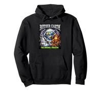 Mother Earth The Original Creator Retro 90s Bootleg Rap Pullover Hoodie