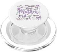 Mother Grace Nurturing Hummingbird Botanical Art PopSockets PopGrip for MagSafe