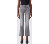 MOTHER High-Waisted Flared Jeans in Denim with Five-Pocket Design - Size: 29 - female