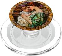 Mother Holding Baby Artwork Design PopSockets PopGrip for MagSafe