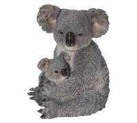 Mother Holding Baby Koala | Resin Home or Garden Decoration | XRL-KOMB-D