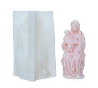 Mother Holding Child Silicone Mold Gypsum Epoxy Resin Casting Desktop Decorations Mother Holding Baby Silicone Mold