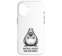 Mother I Am But Skin And Bones Funny Dinosaur Case for iPhone 16