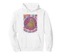 Mother I Am But Skin and Bones Funny Sloth Mom Sloth Lover Pullover Hoodie
