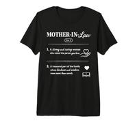Mother in Law Definition Appreciation Love Kindness Wisdom Premium T-Shirt