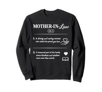 Mother In Law Definition Appreciation Love Kindness Wisdom Sweatshirt