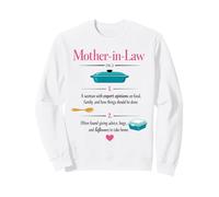 Mother-in-Law Definition Expert Opinions Food mothers day Sweatshirt