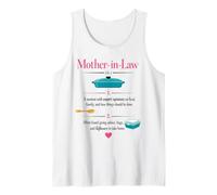 Mother-in-Law Definition Expert Opinions Food Mothers Day Tank Top