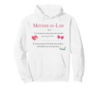 Mother in law Definition gifts mothers day birthday Pullover Hoodie