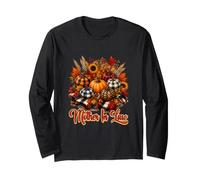 Mother in Law Thanksgiving Colorful Leopard Pumpkin Fall Long Sleeve T-Shirt