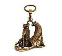 Mother & Kitten Leopard Cheetah Bengal Ocicat Savannah Serengeti Big Cat Bag Charm Keyring Keychain Lions Tigers
