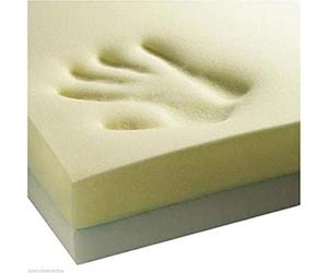 MOTHER LAND High Density Upholstery Memory Foam Cut to Any Size Cushions seat pad Dinning Seat Stool Chair Upholstery Soft Foam sheet for Art and Craft (20" x 20" x 2")