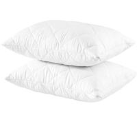 Mother Land Pillows 2 Pack Hotel Quality With Quilted Cover Foam Filled Pillows Neck, Back and Shoulder Pain Relief - Comfortable, Soft Touch Quilted Cover, Hypoallergenic