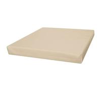MOTHER LAND Water Resistance Rattan Patio Furniture Sofa Replacement Cushion seat Cover Pads (Seat 75cm x 75cm, x8cm, Cream)