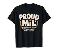 Mother Law Humor Vintage Retro Funny Identity Mil Pride T-Shirt