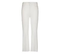 MOTHER Lil' Hustler frayed jeans - White 25-28