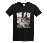 Mother Love Bone Mother Love Bone Fashion Men's T-Shirt Short Sleeve Black 3XL