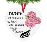 Mother Memorial Ornament in Memory of Mother Keepsake Sympathy Gifts for Loss of Mum Hanging Ornaments Grief Remembrance Bereavement Gift for Loss of Mom Christmas Tree Decoration Sympathy Keepsake