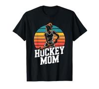 Mother Mum Mom of A Girl Daughter Who Plays Hockey T-Shirt