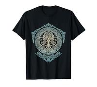 Mother Nature Roots Tree of Life Yggdrasil Men Women T-Shirt