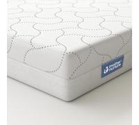 MOTHER NURTURE Premium Foam Cot Bed Mattress, White, 140 x 70 x 10cm