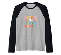 Mother of A Teenager Send Help Tired Parenting Mom |- Raglan Baseball Tee