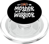 Mother Of A Warrior Mom Family Leukemia Cancer Awareness PopSockets PopGrip for MagSafe
