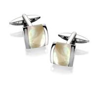 Mother Of Pearl Cushion Cufflinks - A5339