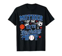 Mother of the 12th Boy Sports Mom Value Graphic T-Shirt