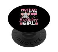 Mother Of The Birthday Girl Elephant Balloons Birthday PopSockets Adhesive PopGrip