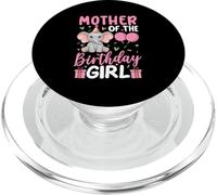 Mother Of The Birthday Girl Elephant Balloons Birthday PopSockets PopGrip for MagSafe