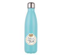 Mother of The Bride Gift - Wedding Day Gift for Mom - Special Keepsake for Brides Mom, 500 ML Double Walled Insulated Stainless Steel Bottle. (Matt Mint Green)