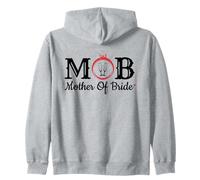 Mother of the Bride Wedding Day Party MOB Bridal Shower Zip Hoodie
