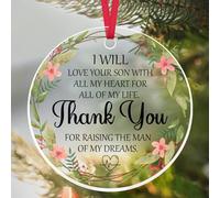 Mother of the Groom Gift Ornament Wedding Gifts for Mother in Law Appreciation Birthday Gift for Mom from Daughter Son Thank You Appreciation Gifts for Mom Birthday Mother's Day Present