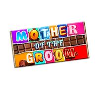 Mother of the Groom Novelty Chocolate Bar Wrapper Lovely Gift Present For Wedding Marriage Engagement (#1219) (with chocolate bar)