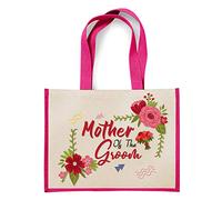 Mother Of The groom Wedding Themed Canvas Shopping Jute Bag Valentine/Wedding Gift.
