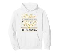 Mother of The Most Beautiful Bride Wedding Bridal Shower Pullover Hoodie