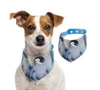 Mother Penguin and Baby Dog Bandanas-Washable Dog Kerchief for Small to Large Pet Scarf for Girl Or Boy, Pet Accessories