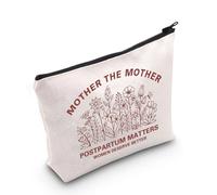 Mother Postpartum Matters Makeup Bag Doula Midwife Gift Doula Pride Gift Mother’s Day Gift (Postpartum Bag EU)