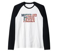 Mother Proud Pagan t-Shirt- Pagan Pride Shirt for Women Raglan Baseball Tee