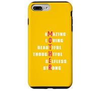 Mother Qualities Amazing Loving Beautiful Thoughtful Case for iPhone 7 Plus/8 Plus