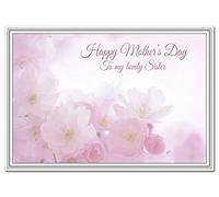 Mother’s Day Card to Sister - Click for more Recipients - Make someone Happy - Special Greeting - Pink Blossoms