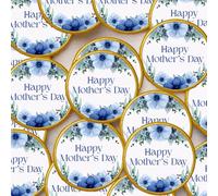 Mother’s Day Celebration Chocolate Coins Luxury Gold Foiled Discs, Perfect for Gifts, Table Favours Thoughtful for Mum, Gran & Mother