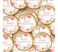 Mother’s Day Celebration Chocolate Coins Luxury Gold Foiled Discs, Perfect for Gifts, Table Favours Thoughtful for Mum, Gran & Mother