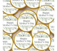 Mother’s Day Celebration Chocolate Coins Luxury Gold Foiled Discs, Perfect for Gifts, Table Favours Thoughtful for Mum, Gran & Mother